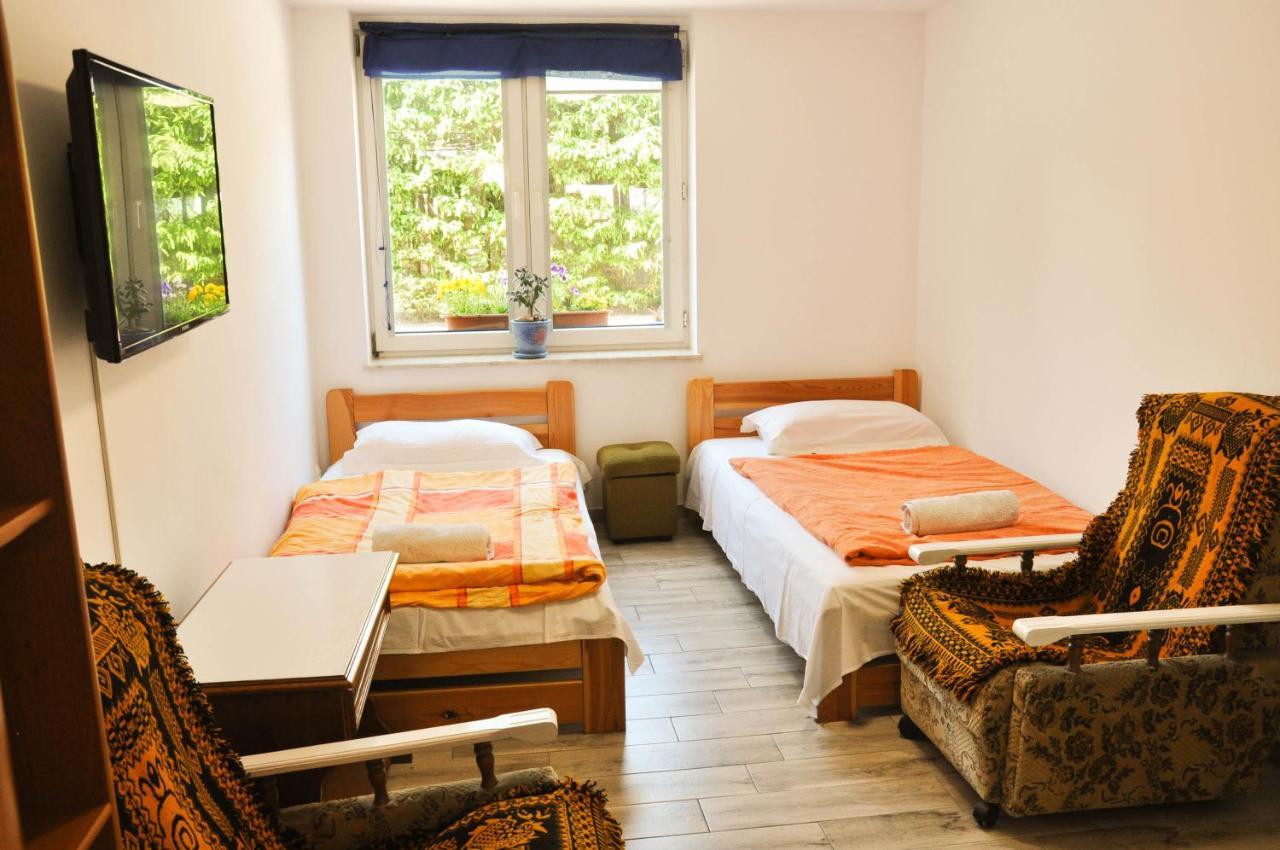 Oaza U Tadeusza Apartment เอากุสตูฟ ภายนอก รูปภาพ